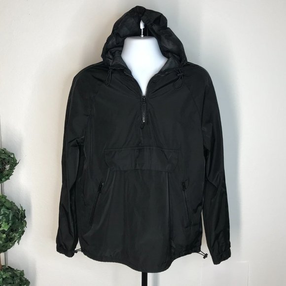 ⛰️Mossimo Pullover Jacket w/ Hood | Black | Medium - Picture 2 of 13